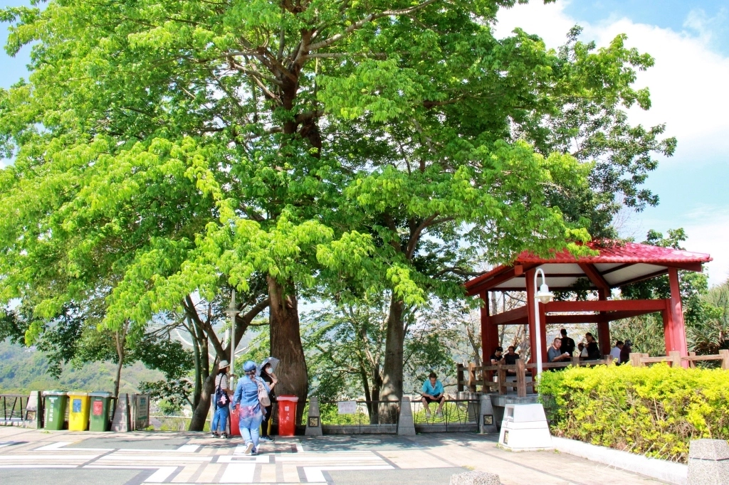 苗栗三義｜三義鯉魚潭水庫．遠眺寬闊療癒的湖光山色，全台唯一個鋸齒狀堰溢洪道 @飛天璇的口袋