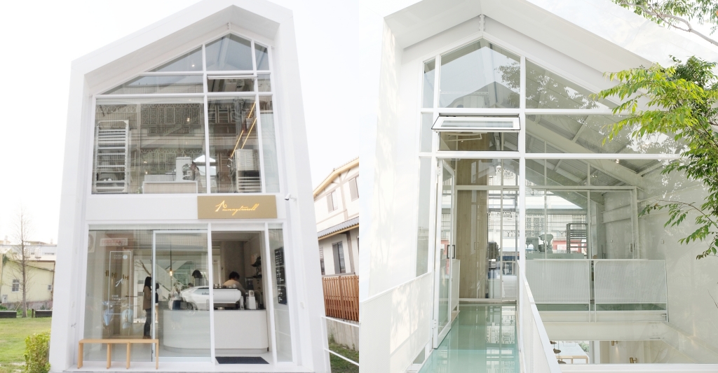 沐光樹手感蛋糕捲專賣店｜彰化秀水純白落地窗唯美咖啡館，不只是網美店咖啡和甜點也很有水準 @飛天璇的口袋