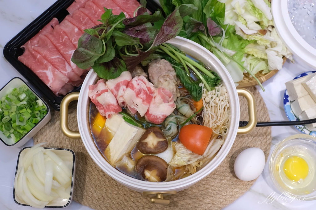 壽喜燒做法｜一鍋到底的壽喜燒食譜，超簡單壽喜燒醬汁比例 @飛天璇的口袋