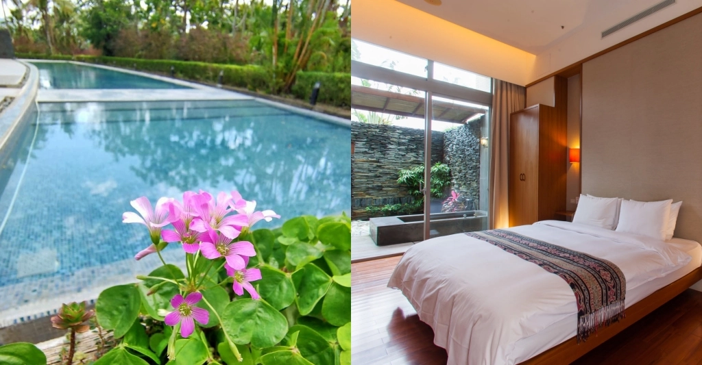 台東鹿野｜鹿鳴溫泉酒店．離台東熱氣球最近的五星級酒店，專屬Villa溫泉套房和露天游泳池 @飛天璇的口袋