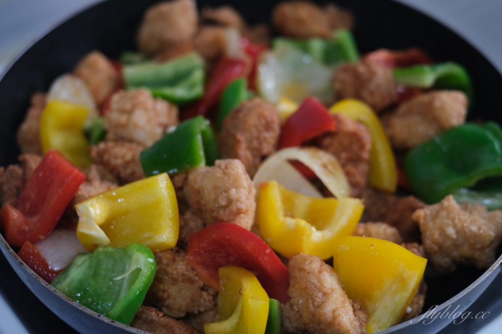 醣醋雞丁做法｜這樣雞肉口感軟嫩入味，超下飯的醣醋雞丁食譜，用氣炸鍋也可以 @飛天璇的口袋