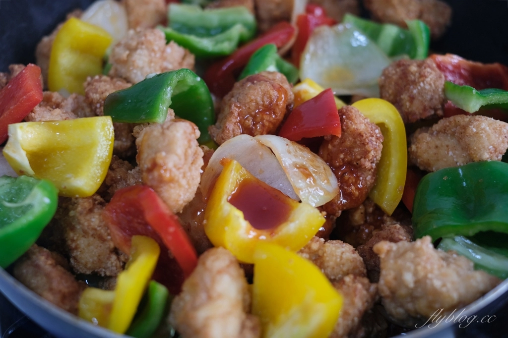 醣醋雞丁做法｜這樣雞肉口感軟嫩入味，超下飯的醣醋雞丁食譜，用氣炸鍋也可以 @飛天璇的口袋