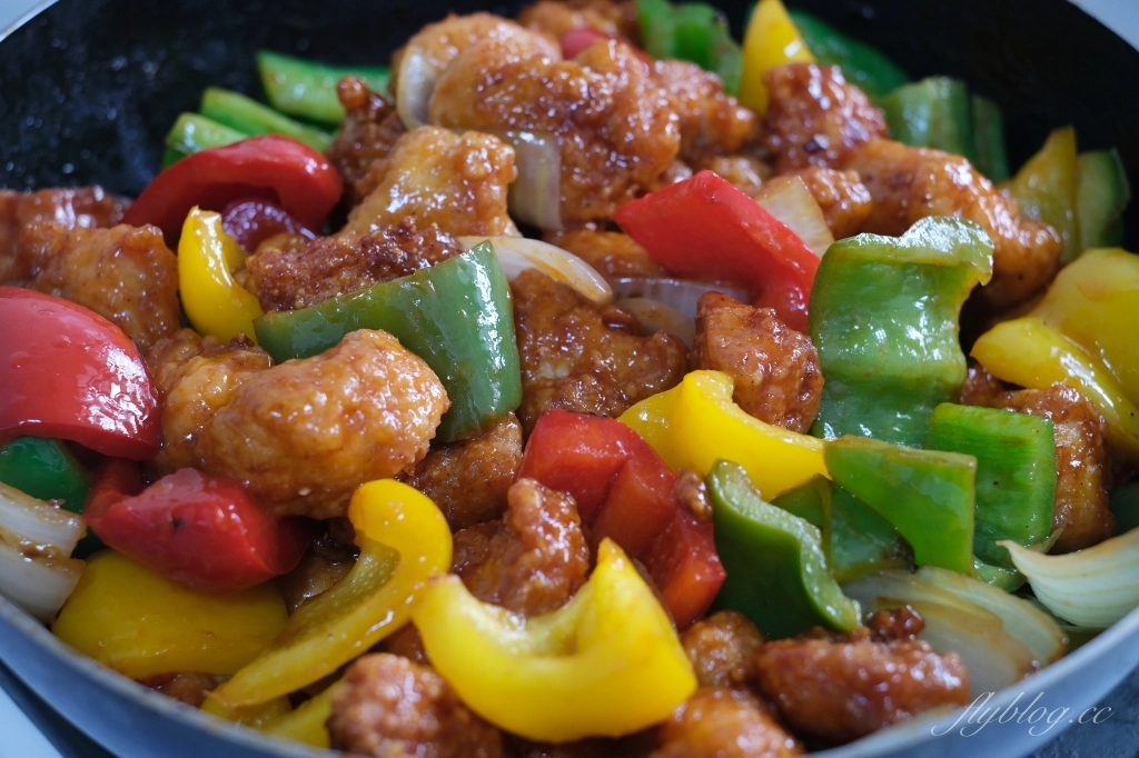 醣醋雞丁做法｜這樣雞肉口感軟嫩入味，超下飯的醣醋雞丁食譜，用氣炸鍋也可以 @飛天璇的口袋