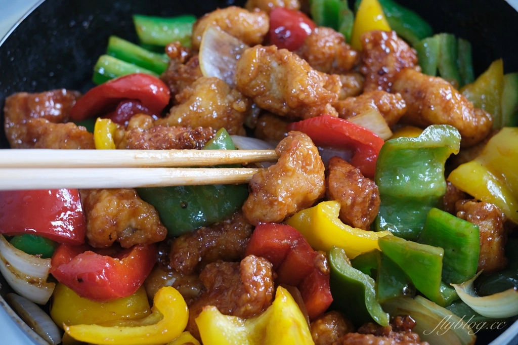 醣醋雞丁做法｜這樣雞肉口感軟嫩入味，超下飯的醣醋雞丁食譜，用氣炸鍋也可以 @飛天璇的口袋