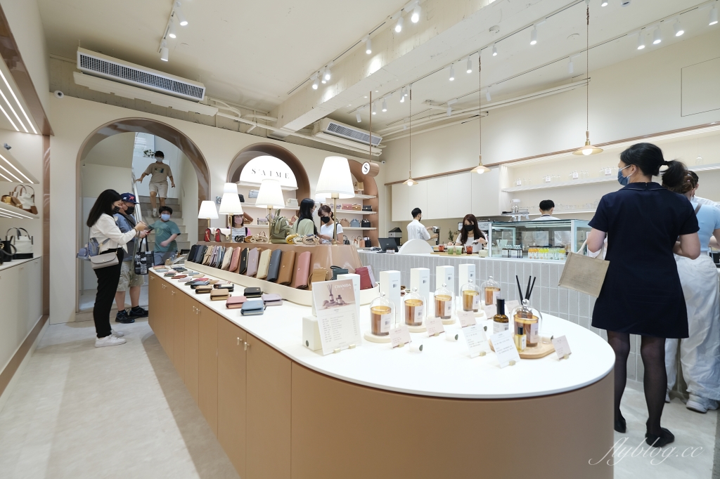 CAF&Eacute; de S&rsquo;AIME｜勤美商圈S’AIME東京企劃皮件咖啡館，坐擁草悟道第一排綠意美景 @飛天璇的口袋