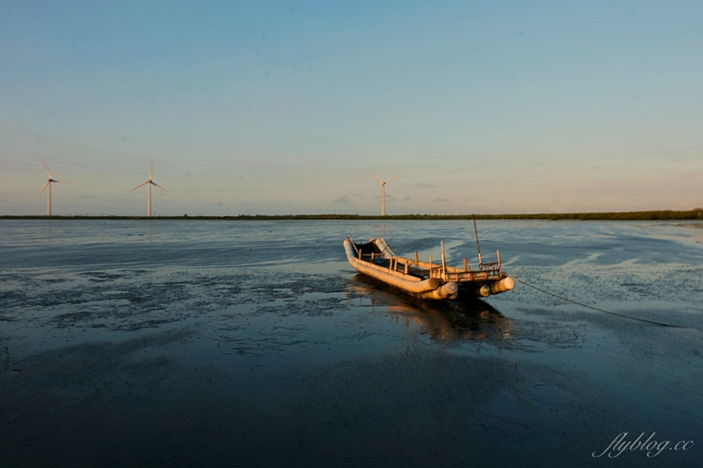彰化芳苑｜芳苑濕地海空步道．紅樹林潮間帶濕地豐富生態，搭乘鐵牛車賞夕陽美景 @飛天璇的口袋
