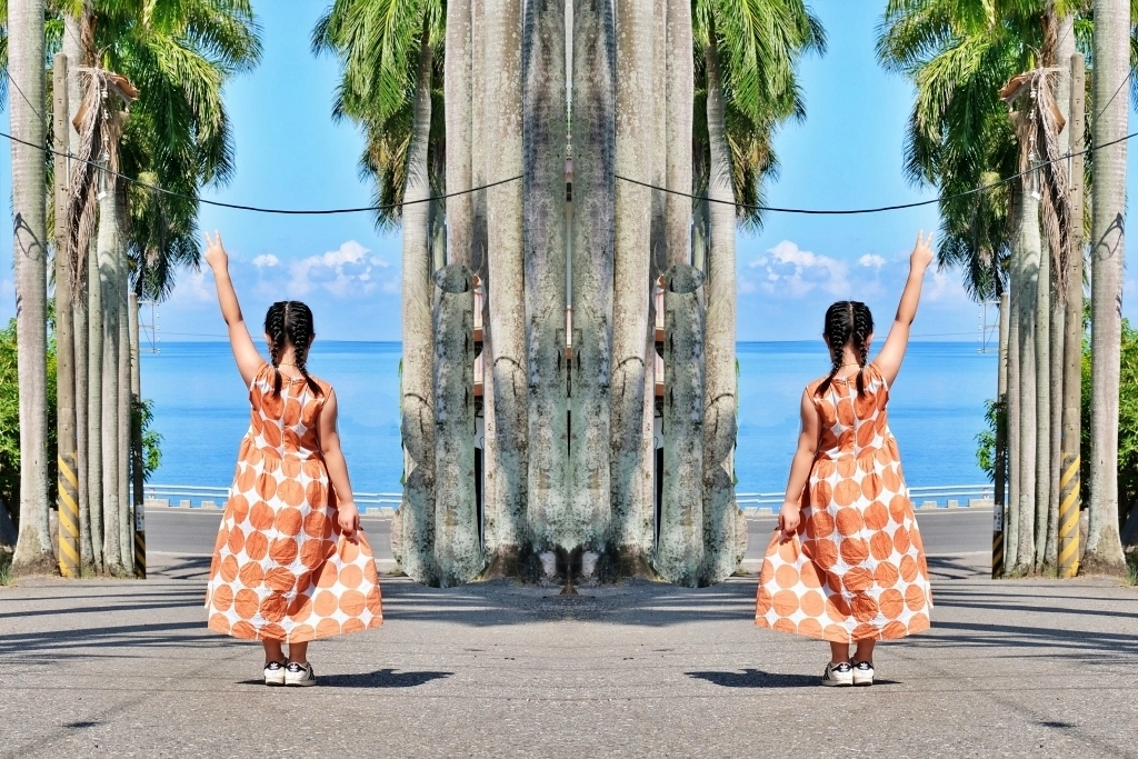 台東景點｜華源椰林大道，整排筆直椰林大道，直通太平洋的海天一色 @飛天璇的口袋