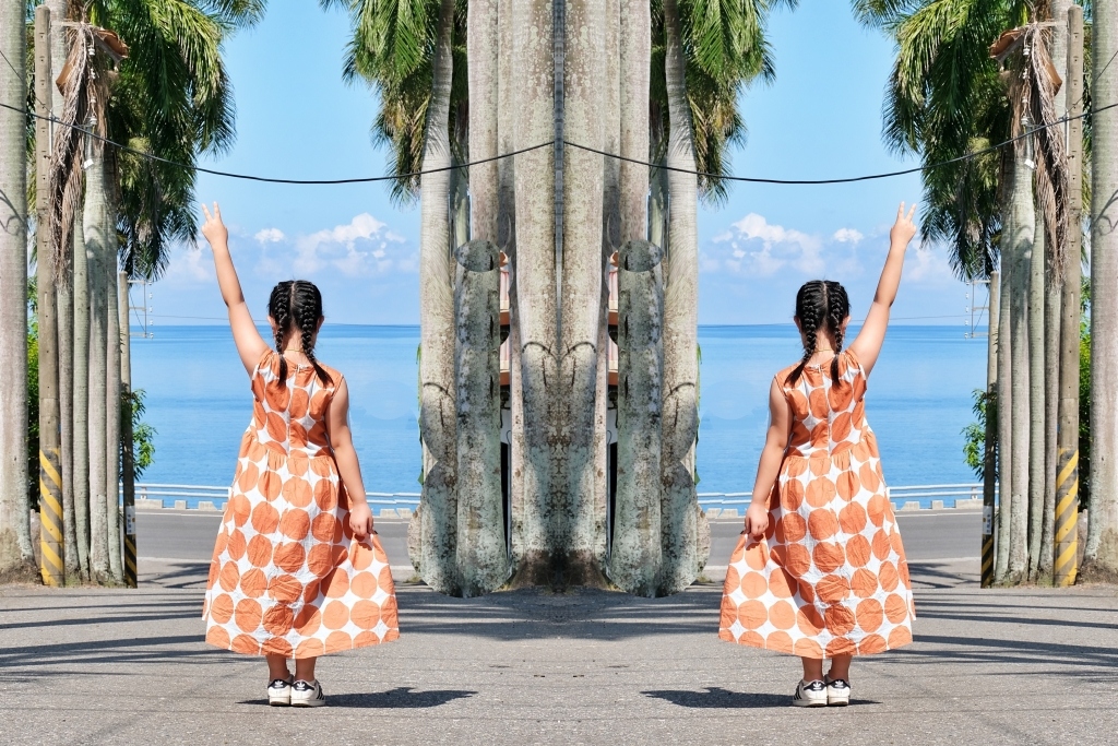 台東景點｜華源椰林大道，整排筆直椰林大道，直通太平洋的海天一色 @飛天璇的口袋