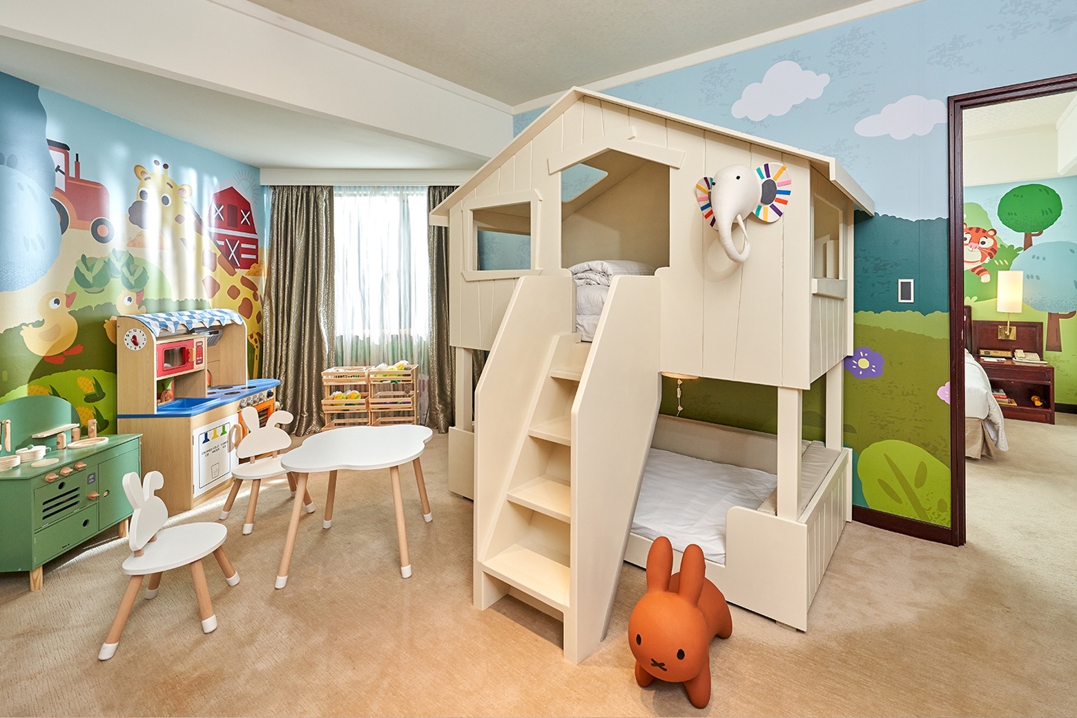 台北大安｜台北福華大飯店，五星飯店超萌親子主題套房，贈送主題蛋糕和兒童專屬備品 @飛天璇的口袋