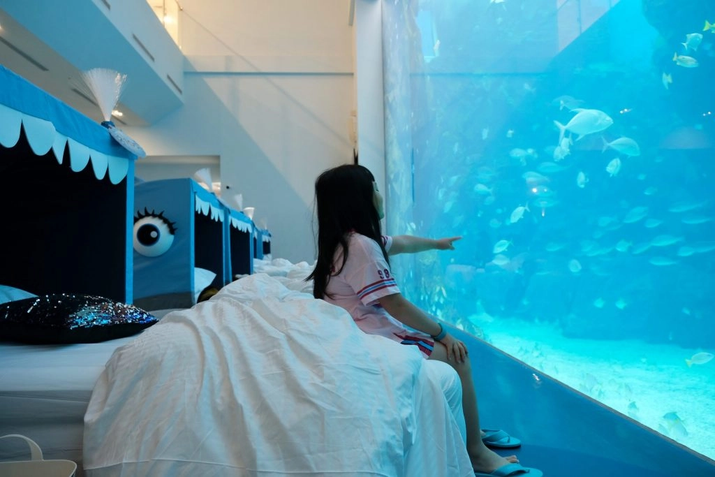 【夜宿Xpark】COZZI Blu 和逸飯店桃園館．夜宿Xpark海生館一泊四食，宿海奇遇星級海洋系眠旅 @飛天璇的口袋