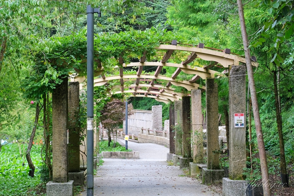 台中和平｜希利克步道．梨山賓館後方的幽靜步道，全長600公尺兩座纜繩吊橋森林探索 @飛天璇的口袋