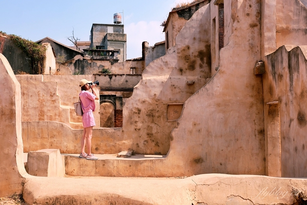 金門金沙｜沙美摩洛哥，金門IG必拍特色景點，頹屋建築彷彿置身在北非沙漠氛圍 @飛天璇的口袋