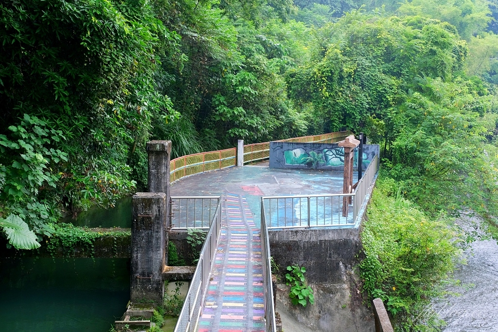 台中石岡｜電火圳生態步道，石岡半山腰的私房景點，沿著潺潺流水幽靜的林蔭步道 @飛天璇的口袋