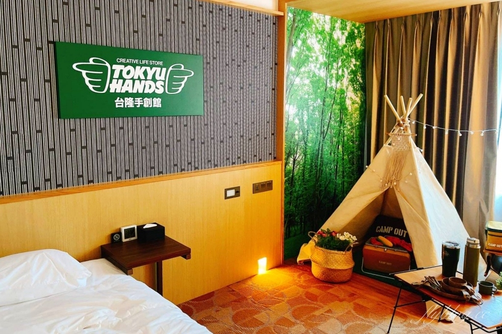 台北中正｜格拉斯麗台北飯店，日本哥吉拉飯店插旗台灣，門拉開就有一秒到日本的感覺 @飛天璇的口袋