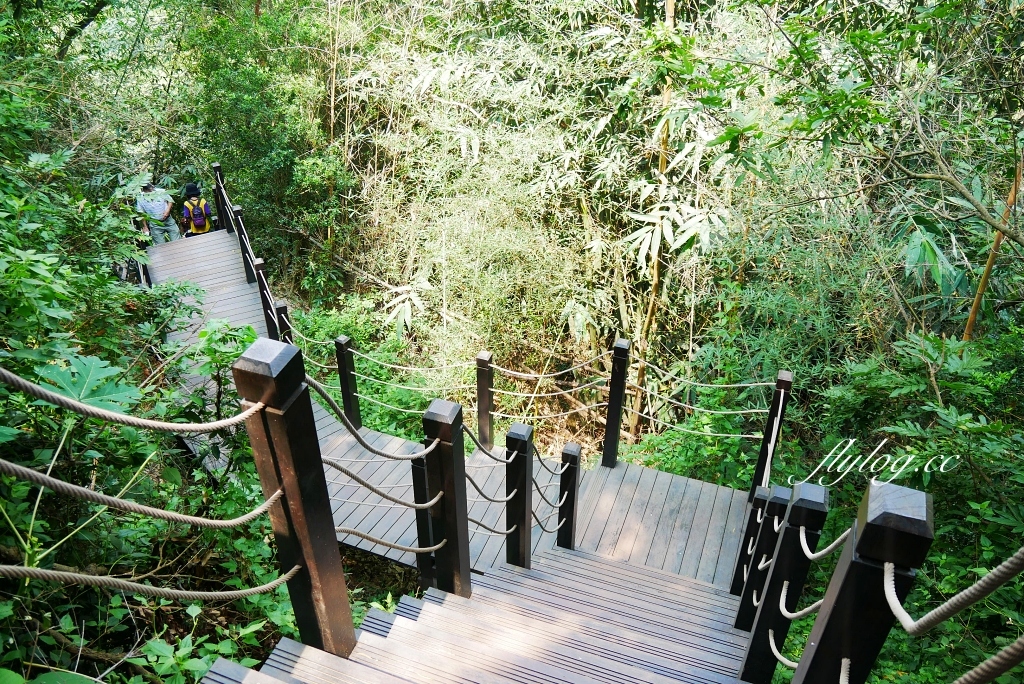 台中北屯｜大坑10號步道．充滿綠意的自然景觀，階梯涼亭眺望市景 @飛天璇的口袋