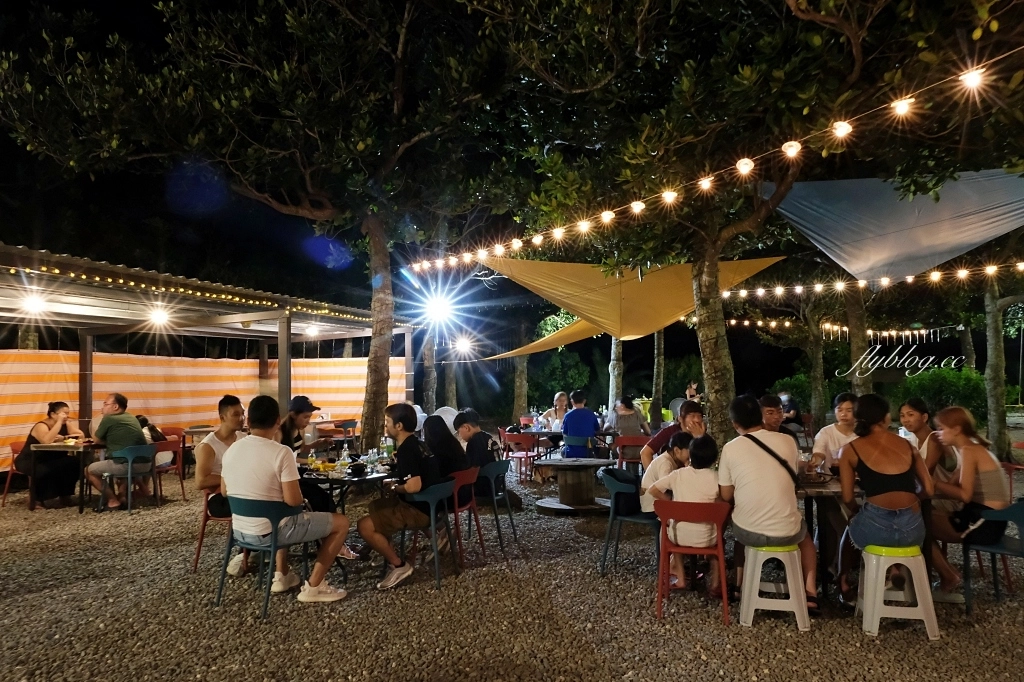 台東東河｜都蘭院子大BBQ，在院子裡吃露天BBQ，台東氛圍超棒的燒烤店 @飛天璇的口袋