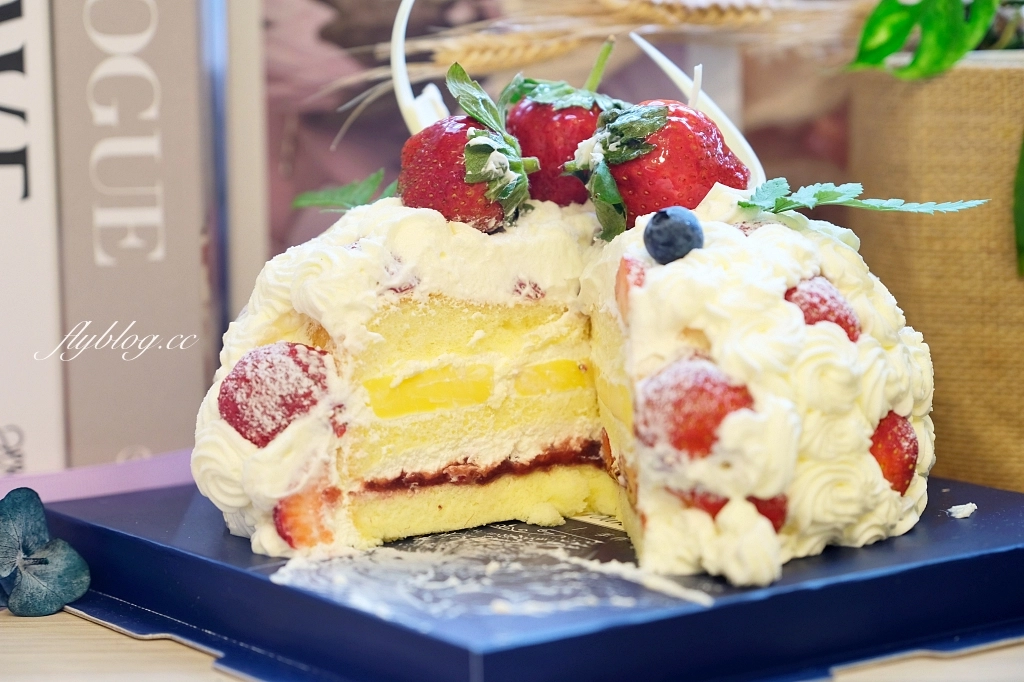 吉爾斯手作烘焙｜草莓季限定，超療癒草莓蛋糕、草莓捲、草莓乳酪上市囉！ @飛天璇的口袋