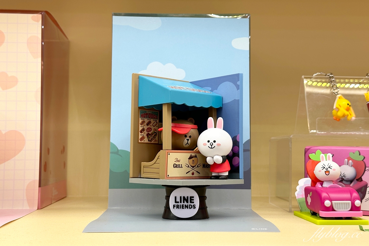台中北屯｜全台第一間7-11 Line Friends主題聯名門市，Cold Stone、Mister Donut、聖娜多堡麵包，還有寶可夢機進駐 @飛天璇的口袋