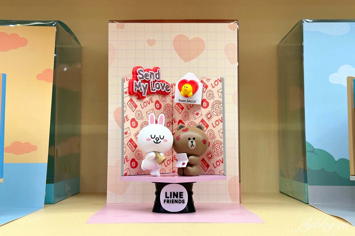 台中北屯｜全台第一間7-11 Line Friends主題聯名門市，Cold Stone、Mister Donut、聖娜多堡麵包，還有寶可夢機進駐 @飛天璇的口袋