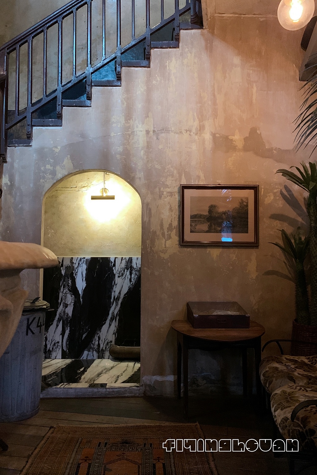 泰國曼谷｜The Mustang Blu，19世紀銀行改建，曼谷老宅建築餐廳的咖啡館與飯店 @飛天璇的口袋