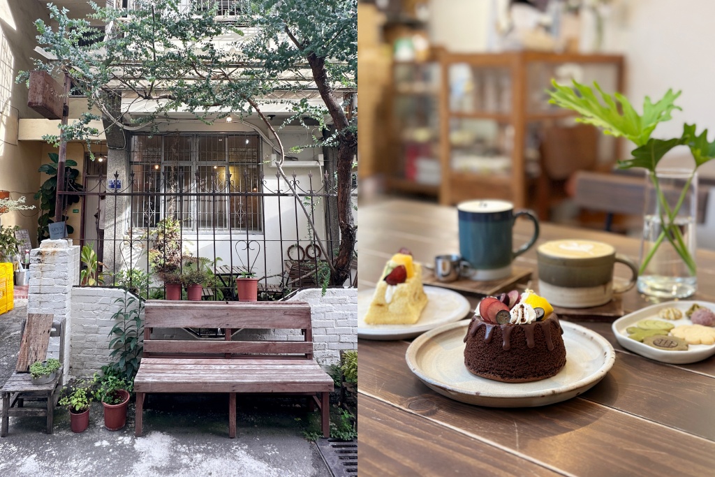 台中南屯｜小麥菓子 Komugi．黎明新村老宅甜點店，日本女生和台灣女生合開的戚風蛋糕店 @飛天璇的口袋