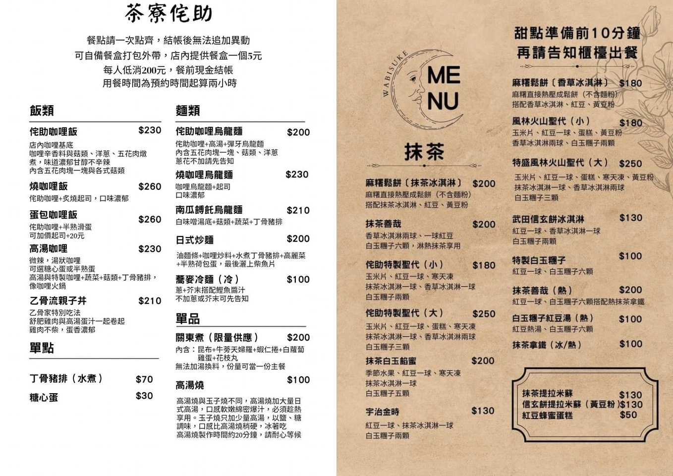 台中東區｜茶寮侘助．隱身東區巷弄裡日本人開的餐廳，呈現原汁原味的日本媽媽味 @飛天璇的口袋