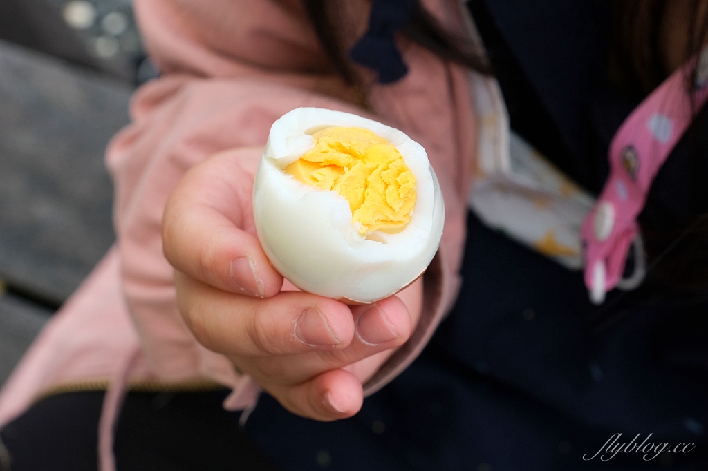 清水地熱公園｜提著竹簍煮溫泉蛋，還可以露天免費泡腳，體驗浴衣和溫泉魚咬腳 @飛天璇的口袋