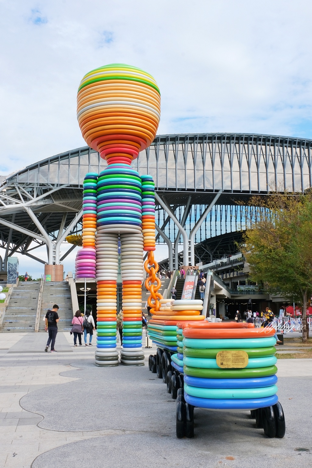 臺中驛鐵道文化園區｜2022臺中驛冬日嘉年華，三大超萌角色齊聚，一起玩翻聖誕節 @飛天璇的口袋