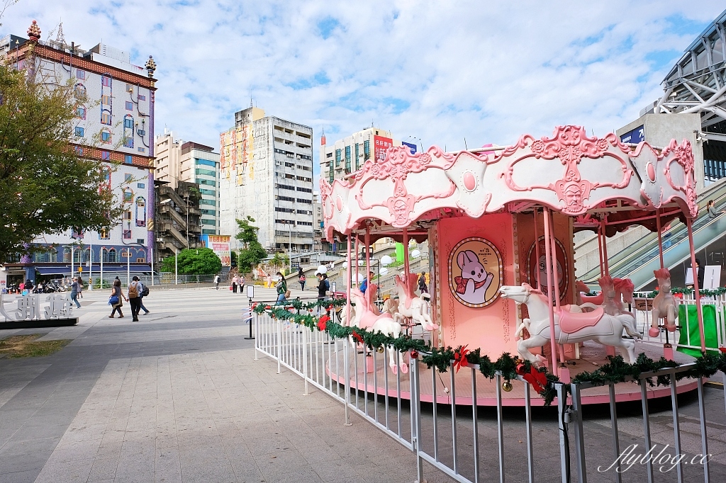 臺中驛鐵道文化園區｜2022臺中驛冬日嘉年華，三大超萌角色齊聚，一起玩翻聖誕節 @飛天璇的口袋