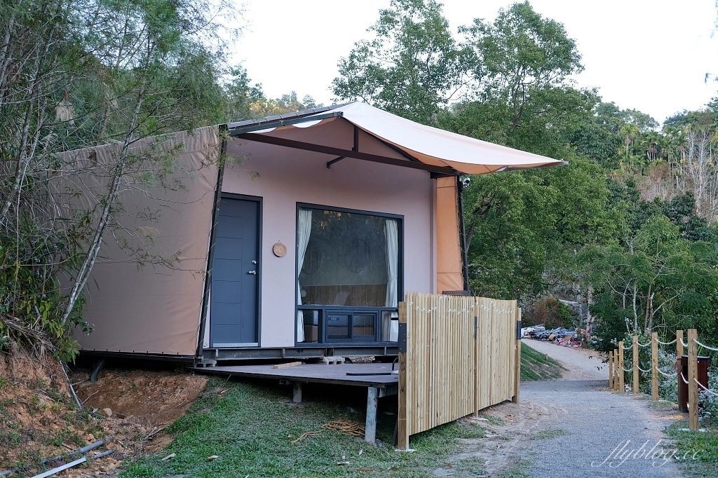 南投埔里｜葉子祕境森林住宿，桃米村森林帳篷式民宿，潺潺流水蟲鳴鳥叫生態環境，日月潭最新景點推薦 @飛天璇的口袋