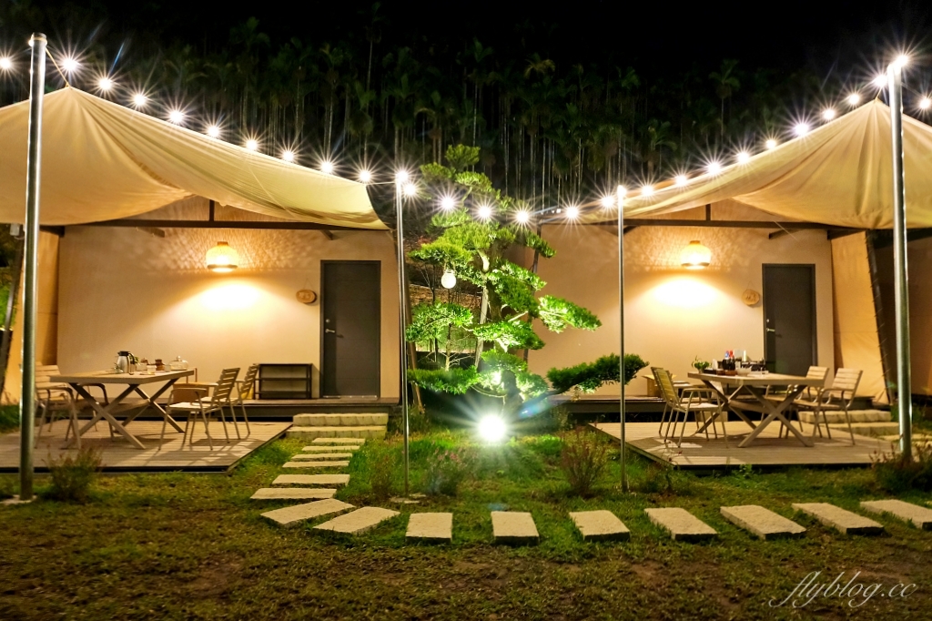 南投埔里｜葉子祕境森林住宿，桃米村森林帳篷式民宿，潺潺流水蟲鳴鳥叫生態環境，日月潭最新景點推薦 @飛天璇的口袋