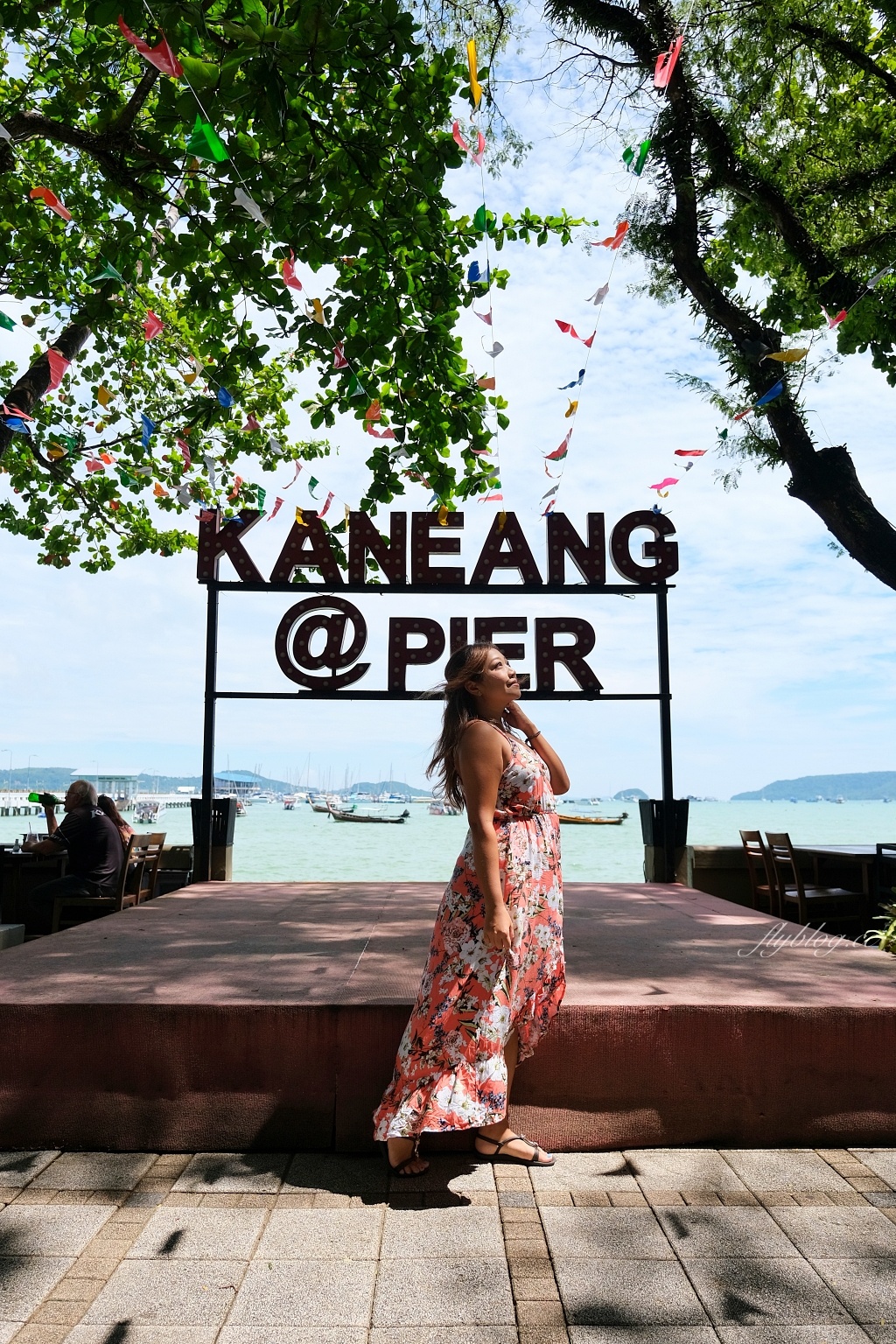泰國普吉島｜KanEang@Pier Restaurant．座擁無邊海景的普吉島餐廳，欣賞查儂灣Chalong Bay無邊海景 @飛天璇的口袋