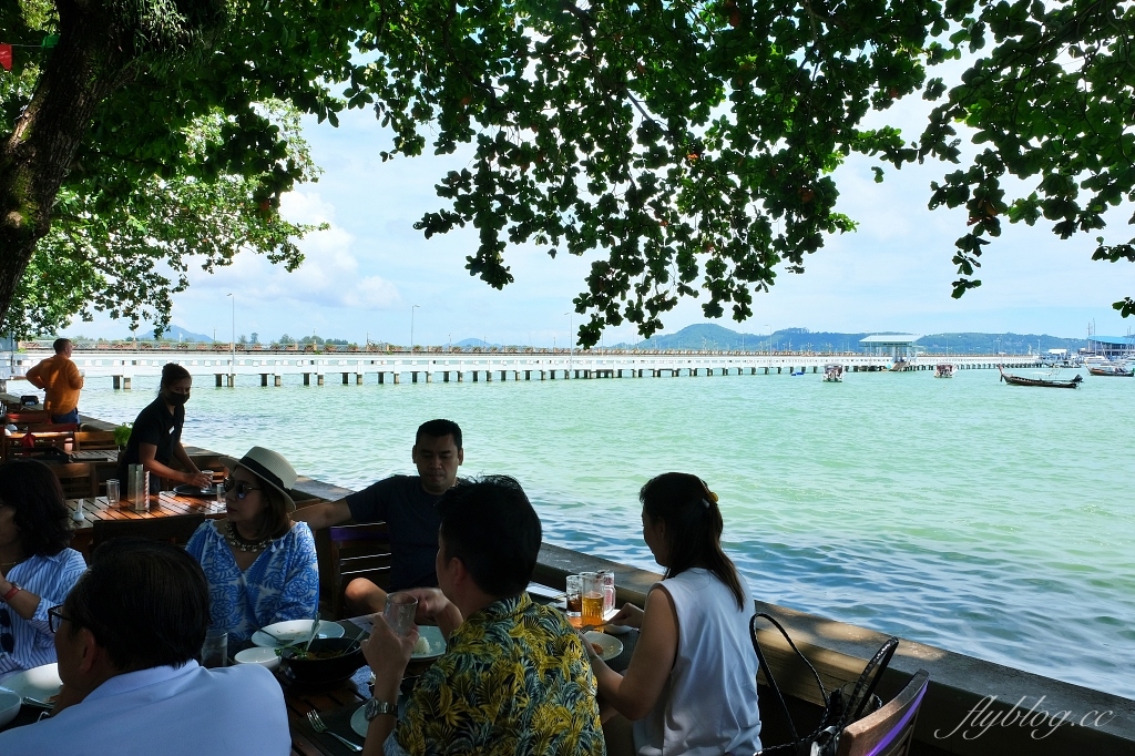 泰國普吉島｜KanEang@Pier Restaurant．座擁無邊海景的普吉島餐廳，欣賞查儂灣Chalong Bay無邊海景 @飛天璇的口袋