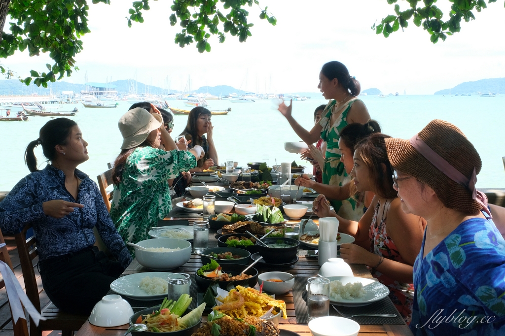 泰國普吉島｜KanEang@Pier Restaurant．座擁無邊海景的普吉島餐廳，欣賞查儂灣Chalong Bay無邊海景 @飛天璇的口袋