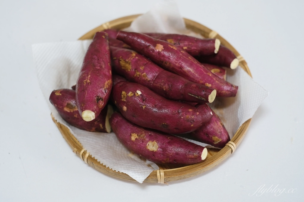 食譜分享｜烤地瓜．用氣炸烤箱烤地瓜，簡單方便又美味 @飛天璇的口袋