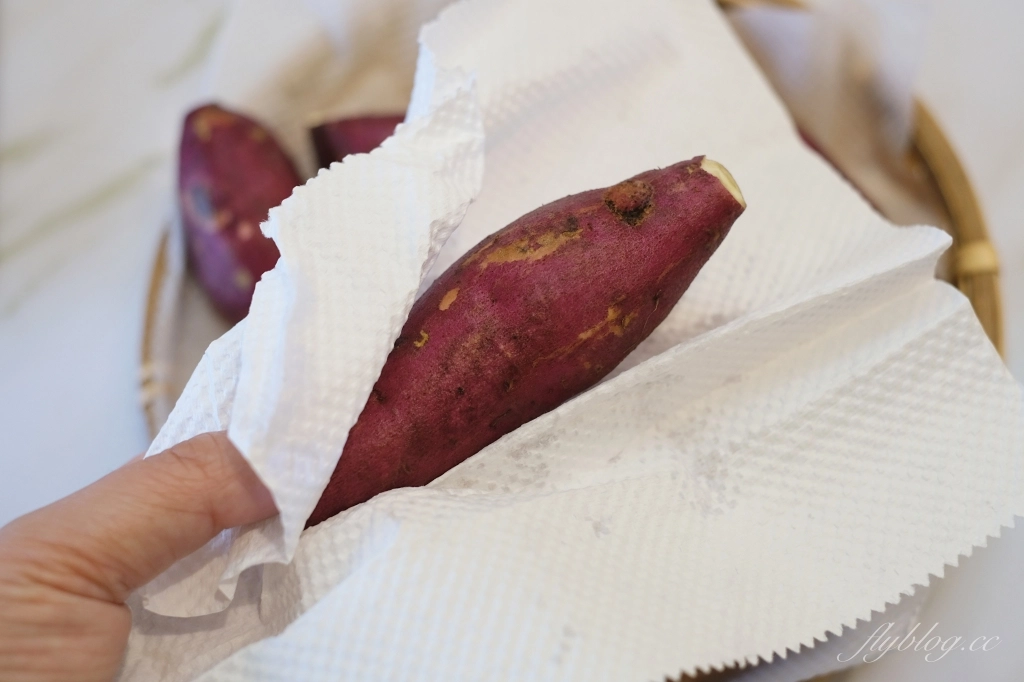 食譜分享｜烤地瓜．用氣炸烤箱烤地瓜，簡單方便又美味 @飛天璇的口袋