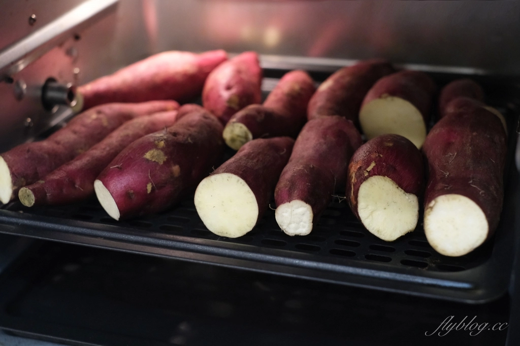 食譜分享｜烤地瓜．用氣炸烤箱烤地瓜，簡單方便又美味 @飛天璇的口袋