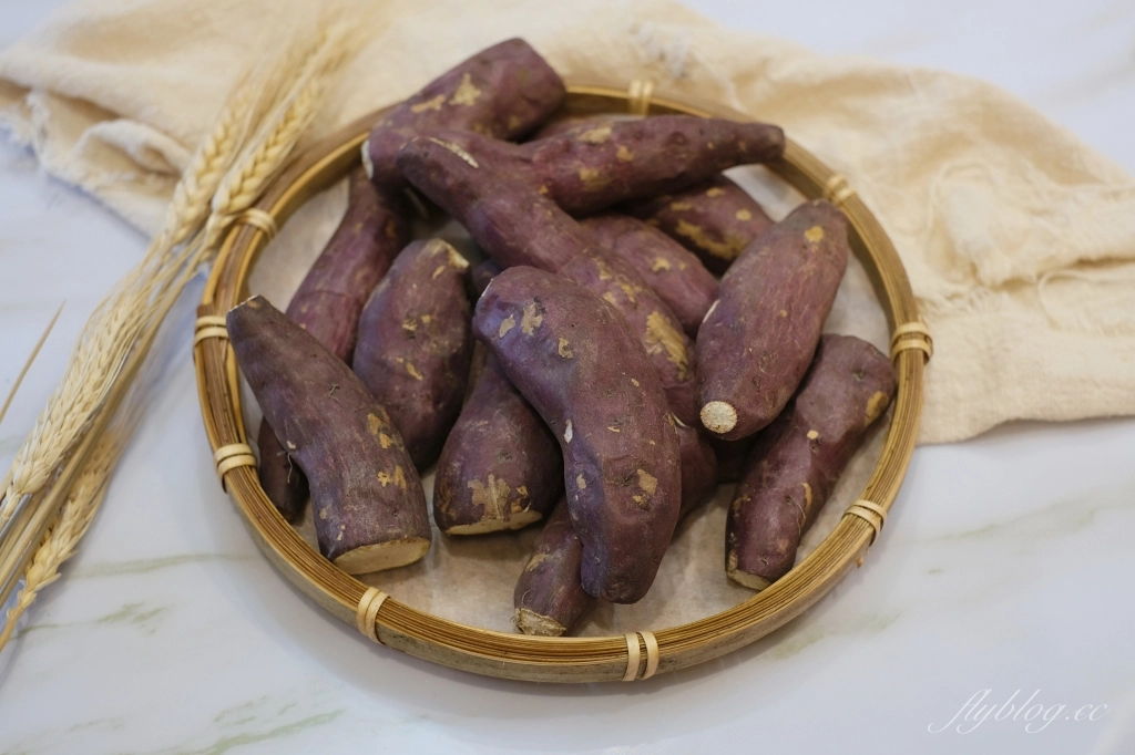 食譜分享｜烤地瓜．用氣炸烤箱烤地瓜，簡單方便又美味 @飛天璇的口袋