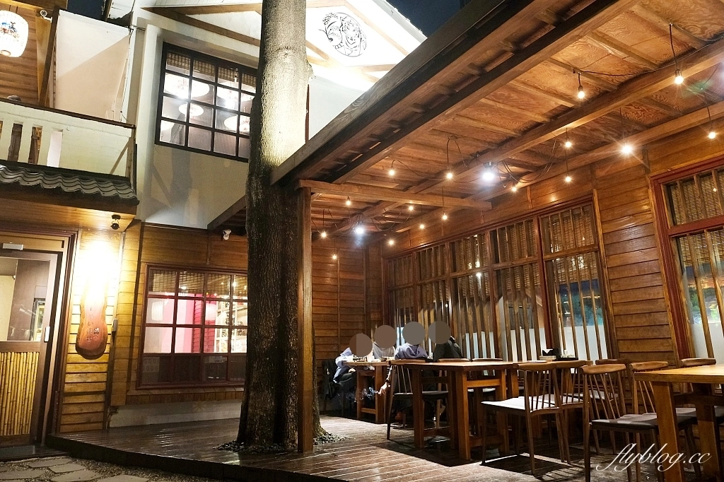 台中北區｜虎川千代居酒屋健行學士店．超美日式庭園居酒屋，夜貓子也有好去處 @飛天璇的口袋