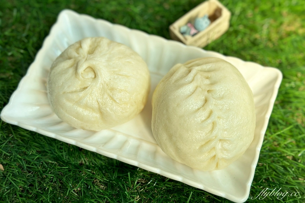 台中北屯｜水電工鮮肉包，水電工轉賣包子闖出另外一片春天，真材實料又美味的肉包店 @飛天璇的口袋