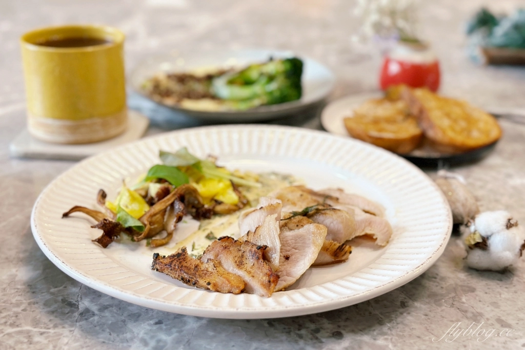 台中北區｜波櫟 Polygon．歐式鄉村風私廚料理，供應早午餐、正餐、咖啡、甜點 @飛天璇的口袋