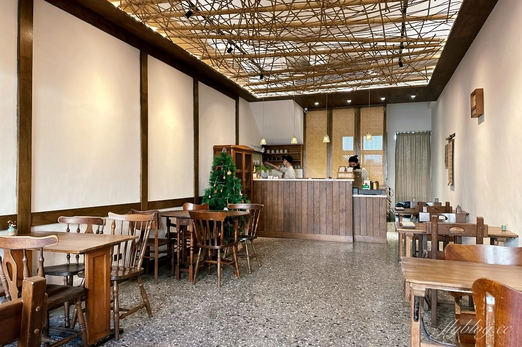 青子Aoko｜南屯復古結合台日元素的義法料理專賣店，吃得到以台中名產麻薏入菜的甜點 @飛天璇的口袋