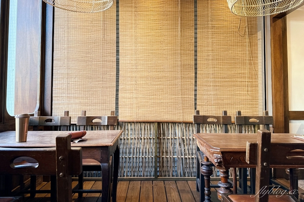 青子Aoko｜南屯復古結合台日元素的義法料理專賣店，吃得到以台中名產麻薏入菜的甜點 @飛天璇的口袋