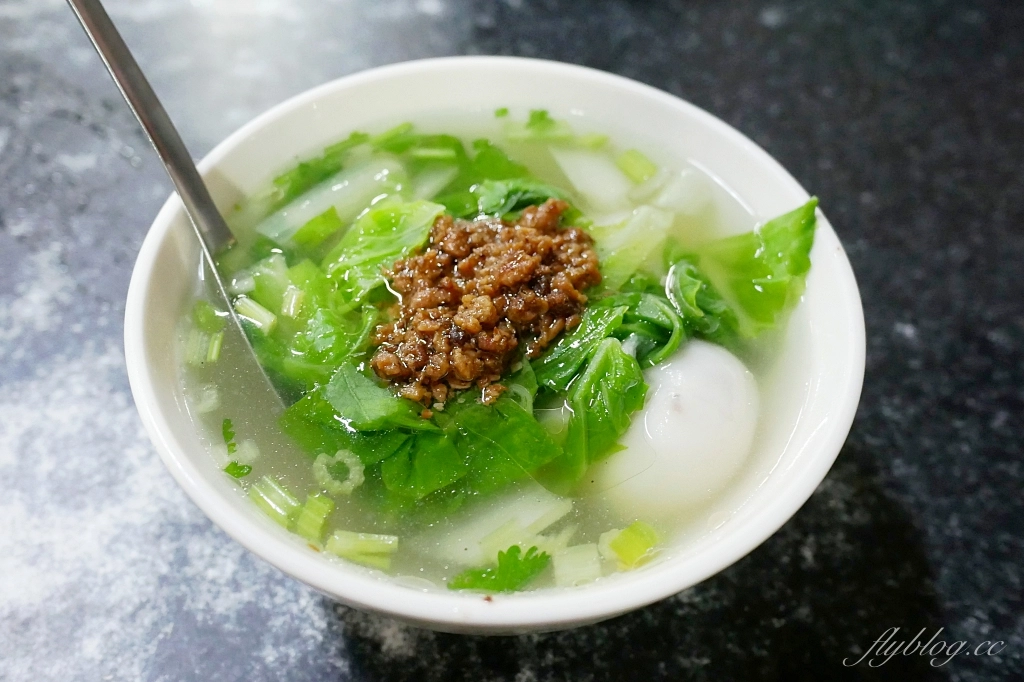 台中北屯｜肉圓玉｜隱身一點利市場的排隊美食，湯圓、肉圓、肉燥飯都是必點人氣美食 @飛天璇的口袋