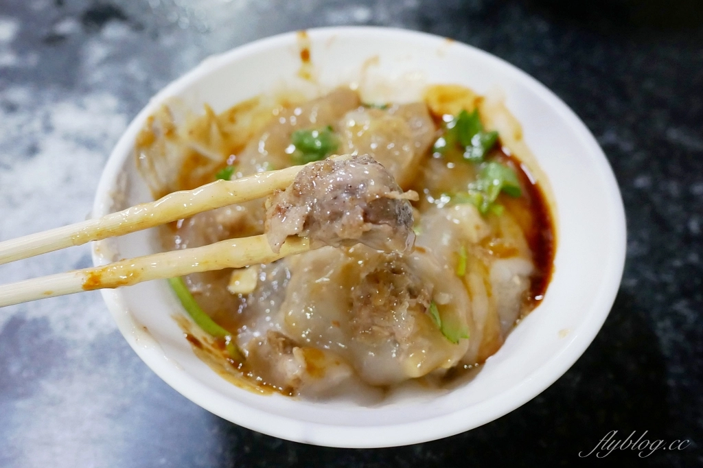 台中北屯｜肉圓玉｜隱身一點利市場的排隊美食，湯圓、肉圓、肉燥飯都是必點人氣美食 @飛天璇的口袋