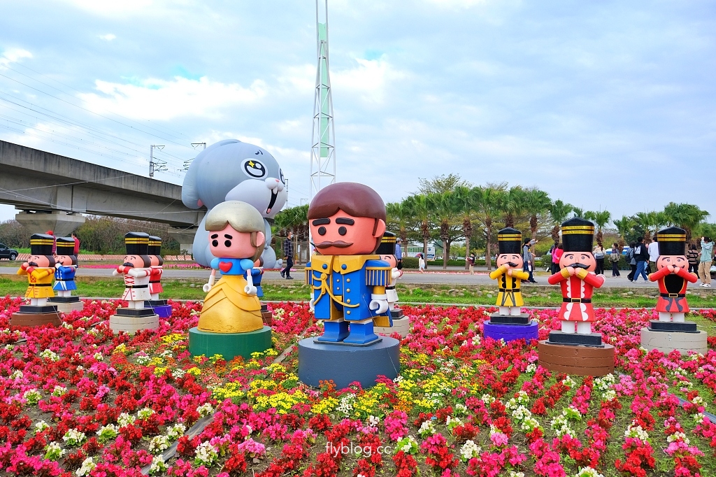 溪州公園｜2023花在彰化，進入愛麗絲夢遊仙境的童話世界 @飛天璇的口袋