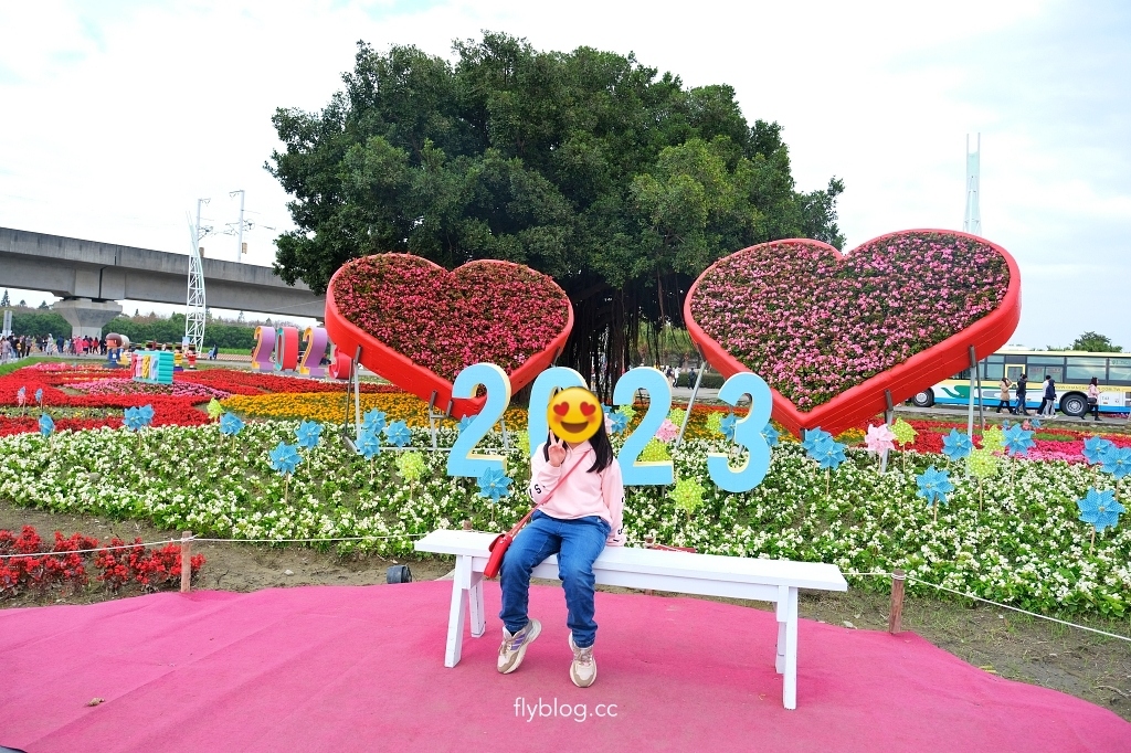 溪州公園｜2023花在彰化，進入愛麗絲夢遊仙境的童話世界 @飛天璇的口袋