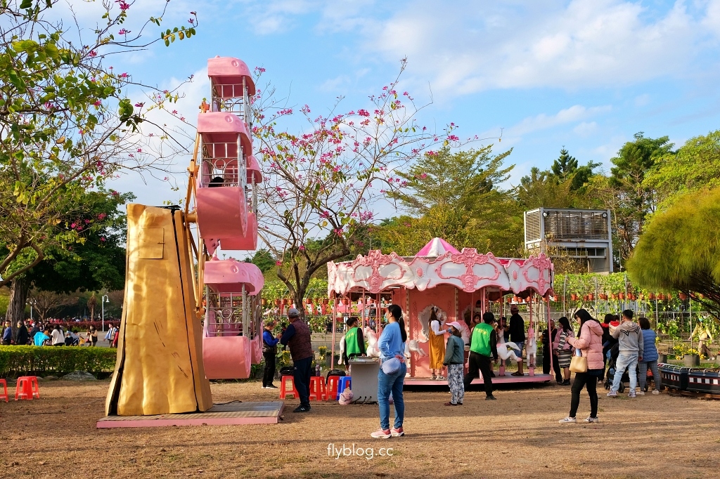 溪州公園｜2023花在彰化，進入愛麗絲夢遊仙境的童話世界 @飛天璇的口袋