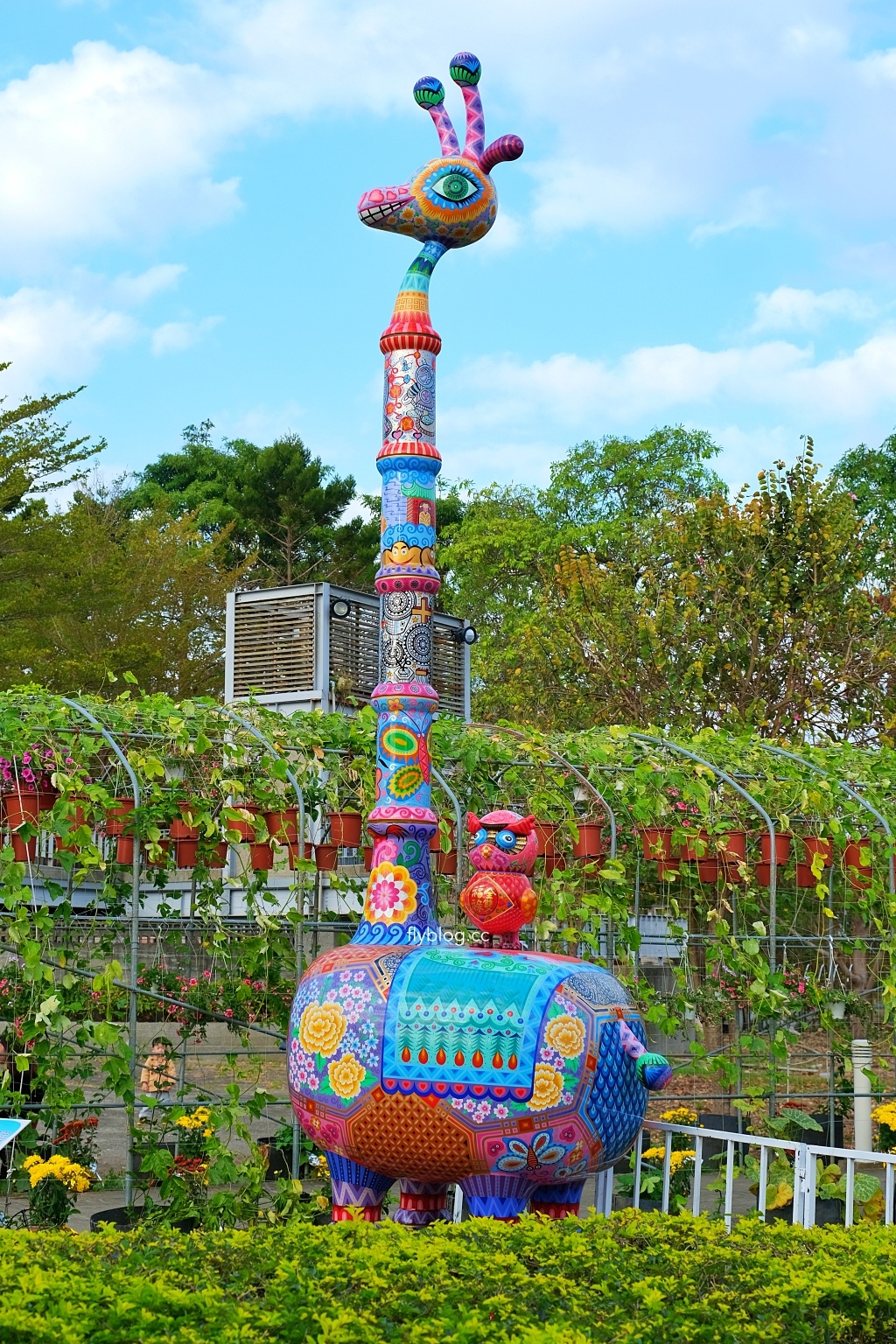 溪州公園｜2023花在彰化，進入愛麗絲夢遊仙境的童話世界 @飛天璇的口袋