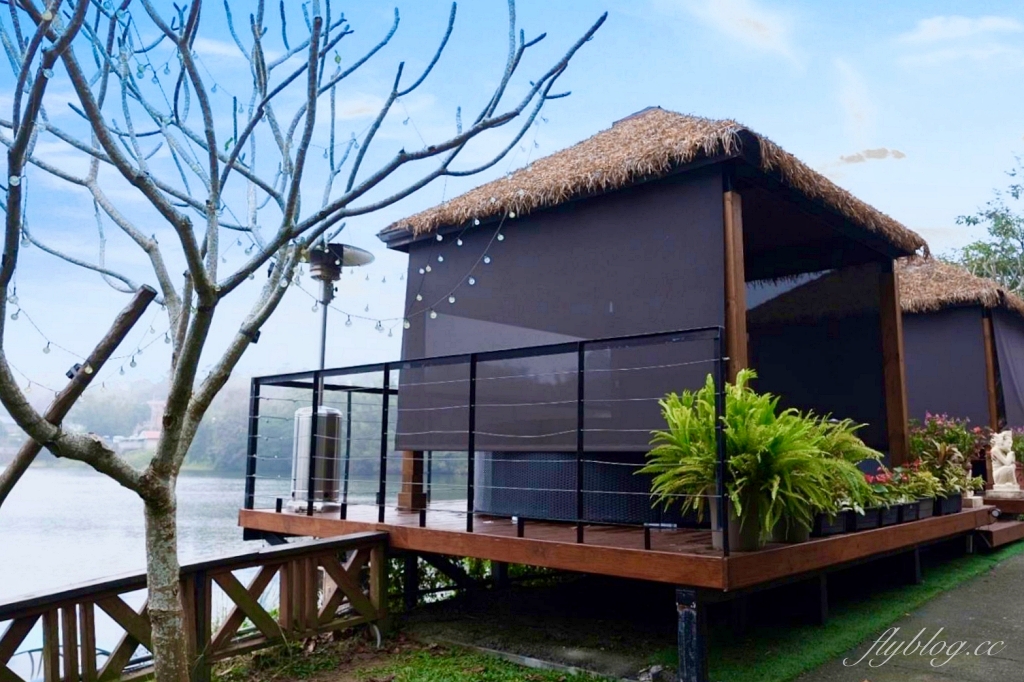 苗栗三義｜映象水岸咖啡，隱身西湖渡假村裡，充滿峇里島風的湖畔咖啡館 @飛天璇的口袋